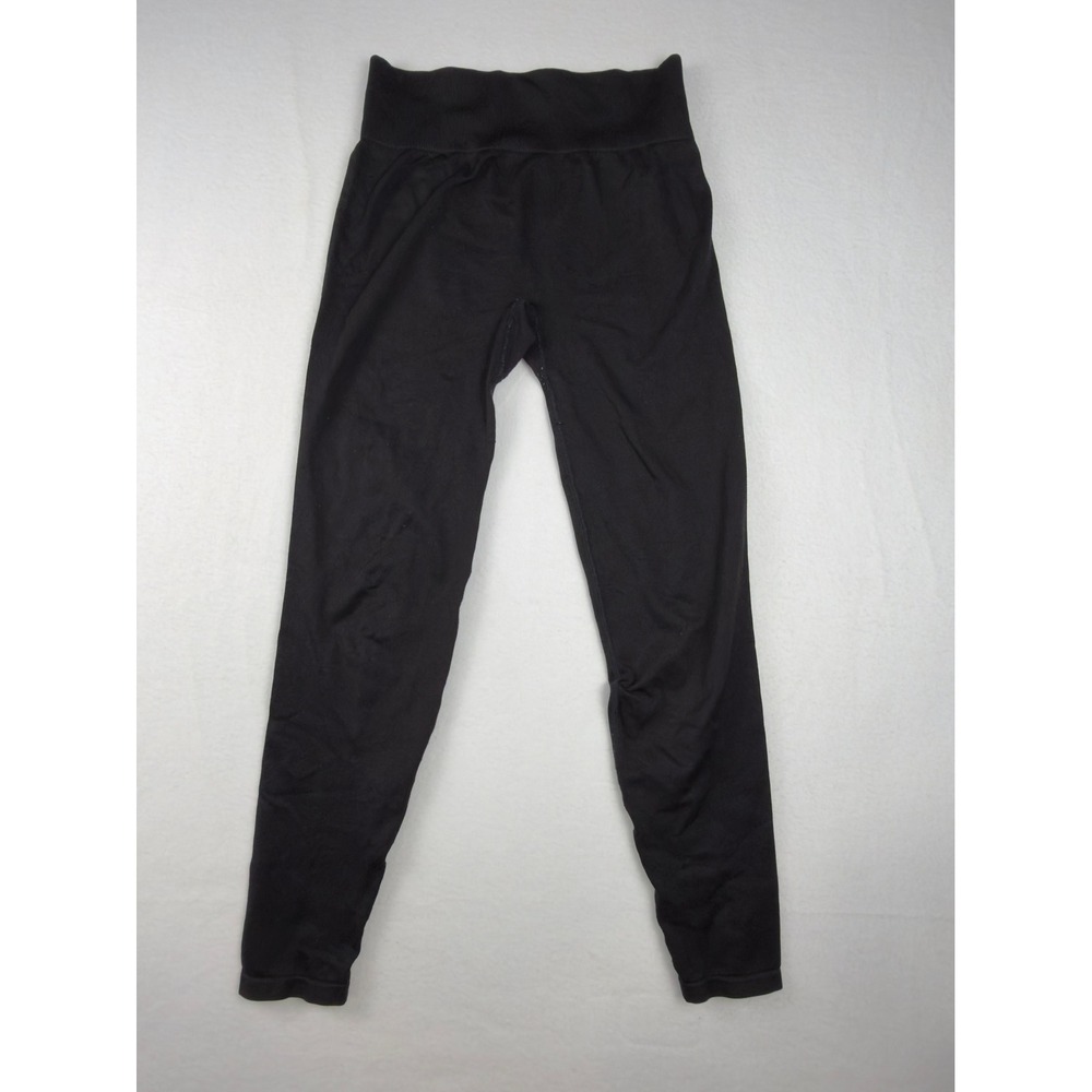 Victoria's Secret PINK Seamless High Waisted Leggings Black Medium Yoga Pants